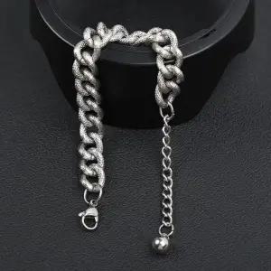 [라일리쥬얼리] Rly 체인팔찌 로사리오 남녀공용팔찌 ZF 써지컬스틸