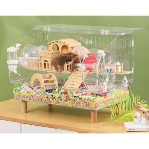 햄스터집 꾸미기 케이지 은신처 사육장 아크릴 집꾸미기