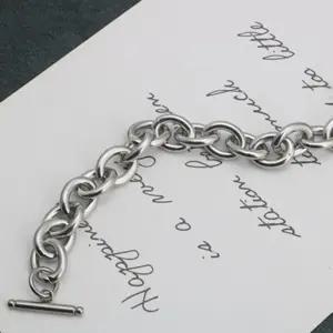 [라일리쥬얼리] Rly 써지컬스틸팔찌 체인팔찌 써지컬팔찌 (8mm)체인