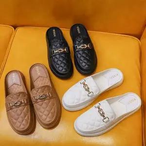 [라일리] Rly 데일리 여성 뮬 슬리퍼 블로퍼 플랫 캐주얼 로퍼