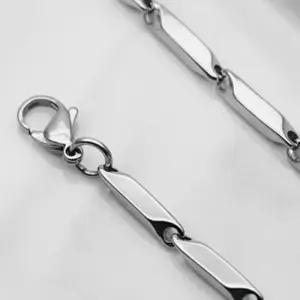 [라일리쥬얼리] Rly (2mm) 남자목걸이 써지컬스틸 트위스트 패션