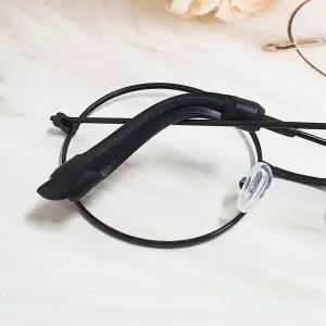 실리콘 안경 다리 커버 블랙 안경부자재 안경미끄럼방지 안경논슬립