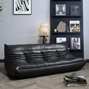 토고 소파 3인용 가죽 거실 번데기 원룸 편한 패브릭