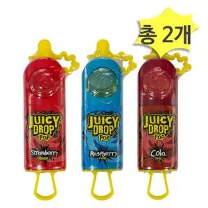 2개 캔디 젤리 새콤 팝 간식 아이들간식 간식 맛 랜덤 사우어리퀴드