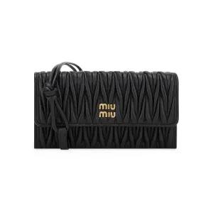 여성 마테라쎄 나파 블랙 장지갑 5MT025 AFPP F0002