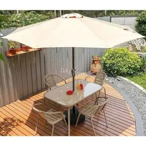 야외용 테이블 세트 정원 펜션 의자 마당 카페 야외 원목