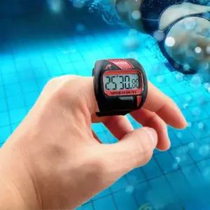 방수 핑거시계 수영장 반지 기록 트레이닝 카운터기