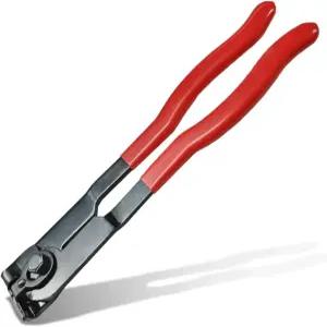 CV 부트 클램프 플라이어 이어 타입 크림프 공구 카본 스틸 액슬 대부분의 자동차를 위한 범용 자동차 수리