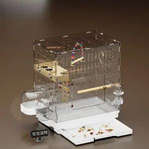 피그미다람쥐사육장 친칠라 이동식 사육장 아크릴 햄스터 하우스 고슴도치 대형