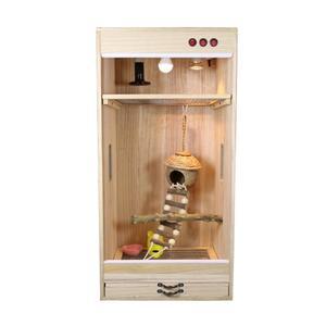 원목 사육장 하우스 세트 아크릴 파충류 사육 케이스