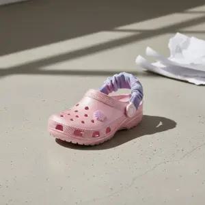 크록스 211975-6ZW 클래식 스크런치 쉘 클로그 키즈