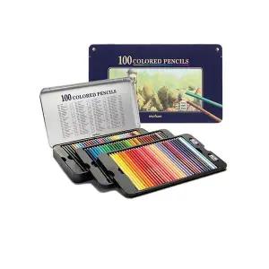 문화 RT48TW56 전문가용 100색 고급 틴 색연필