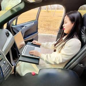 차량용 노트북 거치대 테이블 주식 상품 식탁 마우스보드 핸들걸이 식판 쿨링 운전석 보조석