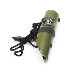 (5개묶음)7가지 KG94QW38 다기능 서바이벌 나침판 호루라기