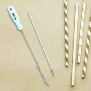 빨대세척솔 2종세트 청소솔 긴세척솔 젖병브러쉬 물병 젖병솔 젖병세척솔