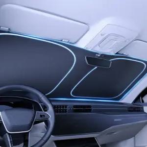 [1개+1개] 차량 원터치 햇빛가리개 3초설치 내부 온도 상승방지 고밀도 암막형 자외선차단 우산 햇빛가리개 눈부심방지 썬가드 차량용품 모음전