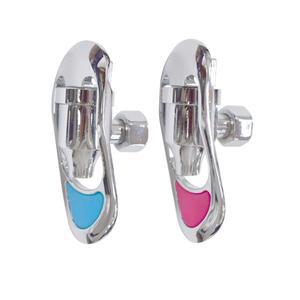 [필터테크]정수기코크 라운드레바 금속냉온수코크 20.5mm