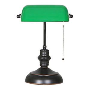 마켓비 BANKERS 단스탠드 E26 KS1477T 앤틱블랙/그린, 1개