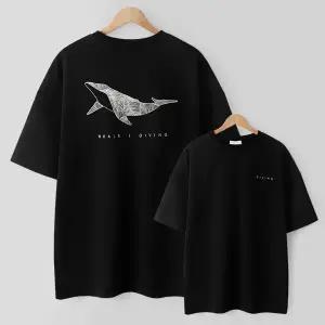 [엠엔씨][MNC] 그래픽고래 박스핏 반팔티 (MDBT452BA)