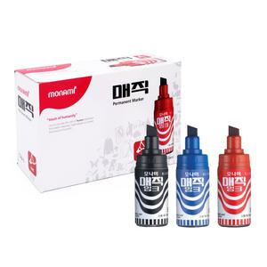 (모나미) 병매직 (사각닙) 1타(12개입)