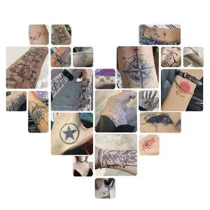 타투스티커/팔전체형/특대형/바디형/문신스티커/헤나
