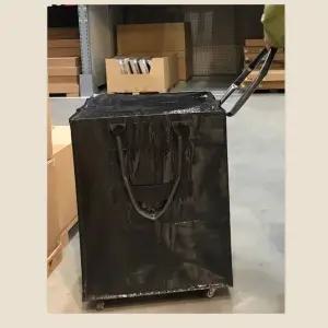 여행용 스위스 오렌지 수납 장바구니 실버 헬켄 대용량