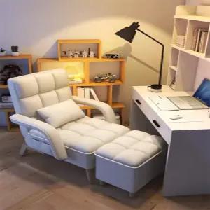 1인용 리클라이너 소파 안락 스툴 싱글 의자