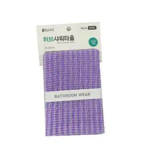 색상랜덤 허브 샤워타월 29x98cm