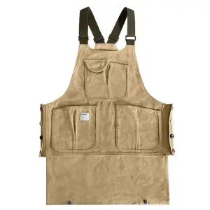 조끼 원예 앞치마 멜빵 조끼앞치마 주방 작업복 공방 방수