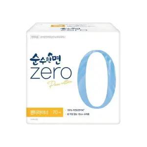 [순수한면] 깨끗한나라 순수한면 제로 Zero 롱라이너 70P