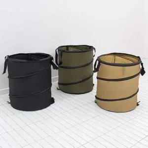 캠핑 UR98RF18 쓰레기통 쓰레기 바스켓 중형 LUAZ-M01 (베이지)