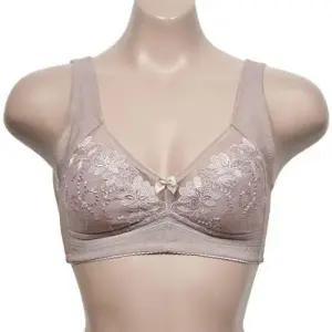 (보엠) 자수 여성 A컵 보정브라 여자 여성 왕뽕브라 A 패브릭