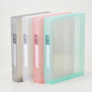 뉴 인덱스 투명 플라스틱 클리어 장난감 큐브박스 화일케이스 광폭A4 30mm 40mm