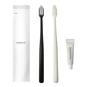 샤인 일회용 칫솔치약세트 100개 원터치포장 여행용 휴대용 치약 칫솔 세트