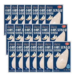 하림 수비드 닭가슴살 오리지널 100g  x  20봉