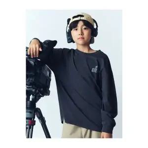 [탑텐키즈](김해점)25년 FW 남아) 코튼 가먼트다잉 긴팔티 MKF3TS1203