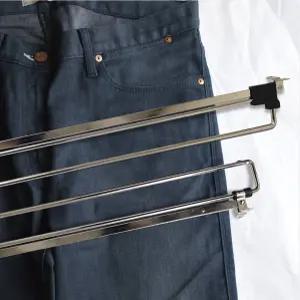 슬라이딩 바지걸이 500mm 옷장 수납 바지 레일 정리 옷걸이 인출식