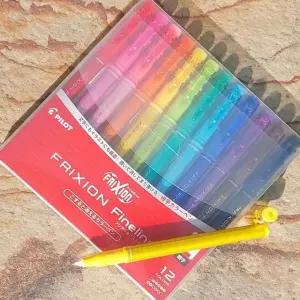 다꾸펜 파이롯트 지워지는 컬러펜-프릭션 Fineliner 12색set