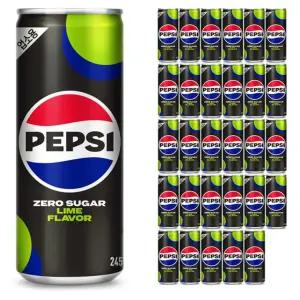롯데 펩시콜라 제로슈거 라임 업소용 245ml x 30캔