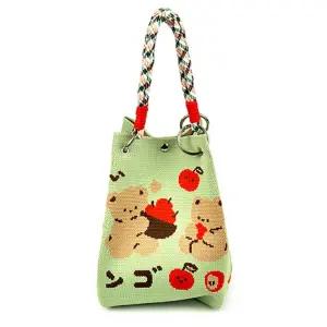 가방 인기 여자 패션 토트백 캐주얼 니트백 가방 쇼퍼백 미니도트백 여자 20대 토트백 핸드백 토드