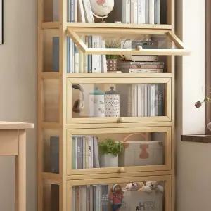 다용도 만화책 서랍형 수납 카페 60cm 3단계 투명문