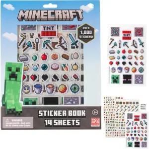 용 마인크래프트 스티커 퍼피 스티커를 포함한 14장의 책 세트 1200개 이상의