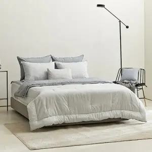 알레르망 월포트2 차렵이불 D 4종세트 그레이 차렵이불1P+베개커버2p+패드1p