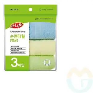 순면타올 3p 향균 선물용수건 어린이집수건