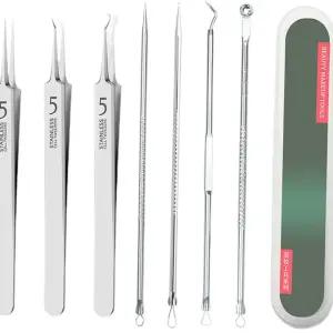 압출기 여드름사출 제거기 거치대 블랙헤드 뽑기 셀프 코피지 좁쌀 이마 도구 세트 피지기