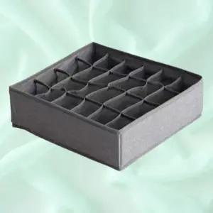 (타입 그레이 24칸)속옷보관함 24칸 옷장정리 원룸 서랍정리 홈 정리함