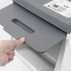 슬라이딩 개폐 투명 박스 옷장 내 의류 보관용 적재형 수납 실용적인 필수템