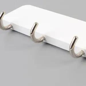 [NS홈쇼핑]안 뚫는 벽면 행거 고정식 걸이형 욕실용 현관용 다용도 정리 가성비 좋은 센스있..[35777357]