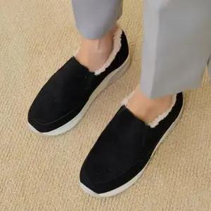 털운동화 슬립온 국산 털 방한화 단화 보온 키높이 외출신발