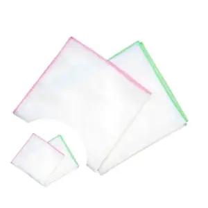 무형광 순면 가제손수건 대 10매입 가제수건 유치원손수건 어린이집손수건